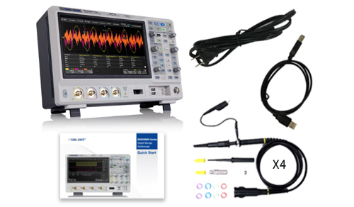TestEquity: Siglent SDS2104X Plus Super Phosphor Oscilloscope, 4